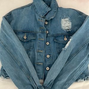 Forever 21 denim jean jacket. Size small.